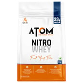 1 - AS-IT-IS Nutrition ATOM Nitro Whey with Creasure, 2.2 lb Double Rich Chocolate