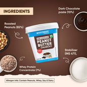 6 - Myfitness by brnd.me Dark Chocolate Peanut Butter,  0.510 kg  Crunchy 