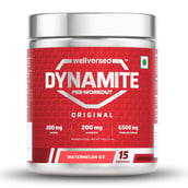 1 - Wellversed Dynamite Original Pre Workout, 0.46 lb Watermelon Ice
