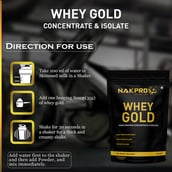 5 - Nakpro Whey Gold Protein Concentrate, 2.2 lb Mango