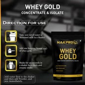 5 - Nakpro Whey Gold Protein Concentrate, 4.4 lb Coffee