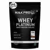 2 - Nakpro Whey Platinum Whey Protein Isolate, 4.4 lb Unflavoured