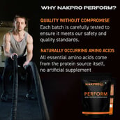 6 - Nakpro Perform Whey Protein Concentrate, 2.2 lb Vanilla