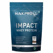 1 - Nakpro Impact Whey Protein, 2.2 lb Chocolate Cream