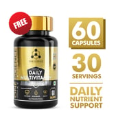 8 - One Science Nitra Whey Tiger Combo Pack, 4 lb Neapoliten Ice Cream with Daily Multivitamin 60 Capsules