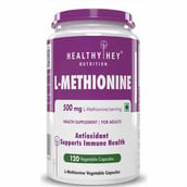 1 - HealthyHey Nutrition L-Methionine, 120 capsules