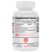 3 - NutriJa D-Aspartic Acid (DAA), 180 capsules Unflavoured