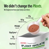 7 - GNC Plant Protein Isolate,  2 lb  Chocolate Hazelnut 