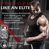 5 - Nakpro Creatine Monohydrate, Blueberry 0.55 lb