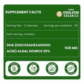 2 - Vlado's Himalayan Organics Vegan Omega 3 with DHA 1120mg,  60 veggie capsule(s) 