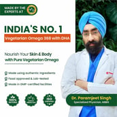 7 - Vlado's Himalayan Organics Vegan Omega 3 with DHA 1120mg,  60 veggie capsule(s) 