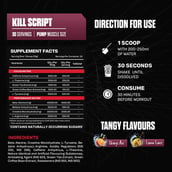 2 - Exalt Supps Kill Script Pre Workout,  0.66 lb  Orange Axe 