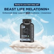 3 - BeastLife Melatonin+, 30 capsules Unflavoured