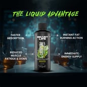 7 - BeastLife L-Carnitine with Vitamin B5 Liquid 1100mg, 450 ml Mojito
