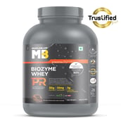 2 - MuscleBlaze Biozyme Whey PR, 4.4 lb Molten Chocolate Cake