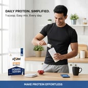 6 - AS-IT-IS Nutrition ATOM PWR Whey Protein XL,  2.2 lb  Choco Hazel Fusion 