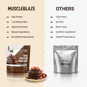 8 - MuscleBlaze High Protein Pancake,, Choco Vanilla 200 g