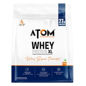 1 - AS-IT-IS Nutrition ATOM Whey Protein XL, 4.4 lb Double Rich Chocolate