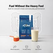 6 - AS-IT-IS Nutrition ATOM NXT Protein - Yeast Protein with DigeZyme,  1.1 lb  Dubai Kunafa 