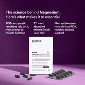 2 - Origins Nutra Magnesium + D3 + K2 for Men,  Unflavoured (Pack of 2)  56 capsules 