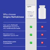8 - Origins Nutra Nattokinase 2000FU/100mg, 28 veggie capsule(s)