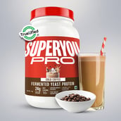 13 - Superyou Pro Fermented Yeast Protein,  2.2 lb  Cold Coffee 