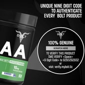 6 - Bolt BCAA, 0.52 lb 30 Servings Blueberry Blast