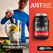 3 - ON (Optimum Nutrition) Gold Standard 100% Whey Protein, 2 lb Unflavoured