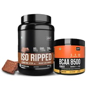 1 - QNT ISO Ripped 2.2 lb Choco Brownie with BCAA 8500 Combo,  0.39 lb  Mango 