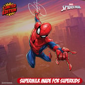 2 - Supermilk Gritzo Growth+ for Boy/Girl 2 to 6 years,  400 g  Double Chocolate (Spiderman)