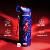 4 - Gritzo Spiderman Sipper, Blue 700 ml