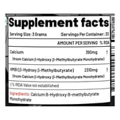 1 - NutriJa HMB (Beta-Hydroxy Beta-Methylbutyrate), 100 g Unflavoured