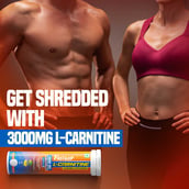 4 - Fast & Up L Carnitine 3000mg Effervescent, 10 tablet(s) Lemon