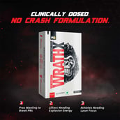 7 - MuscleBlaze Pre Workout WrathX, 0.19 lb Fruit Fury (Mono Carton Pack of 5)