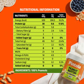 2 - Pintola All Natural Peanut Butter, 0.350 kg Creamy