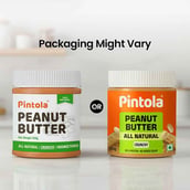2 - Pintola All Natural Peanut Butter, 0.350 kg Crunchy