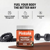 5 - Pintola Dark Chocolate Peanut Butter, 0.350 kg Creamy