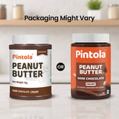 2 - Pintola Dark Chocolate Peanut Butter, 1 kg Creamy