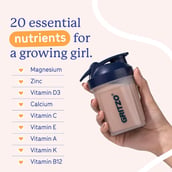 8 - Supermilk Gritzo Growth for Girl 10 to 12 years, 400 g Double Chocolate