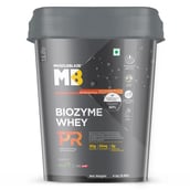 1 - MuscleBlaze Biozyme Whey PR,  8.8 lb  Chocolate Fudge 
