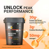 8 - MuscleBlaze Biozyme Whey PR,  8.8 lb  Chocolate Fudge