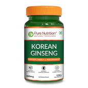 1 - Pure Nutrition Korean Ginseng, 120 veggie capsule(s)