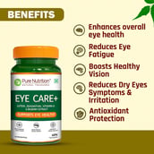 3 - Pure Nutrition Eye Care+,  60 veggie capsule(s) 