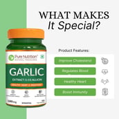 5 - Pure Nutrition Garlic, 60 veggie capsule(s)