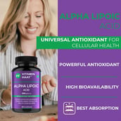 3 - Vitaminhaat Alpha Lipoic Acid 600mg,  60 capsules 