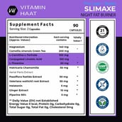 2 - Vitaminhaat Slimaxe Night Fat Burner,  90 capsules  Unflavoured 