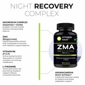 3 - Vitaminhaat ZMA, 120 capsules Unflavoured