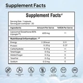 9 - Miduty Liposomal Glutathione 85%,  Unflavoured  30 capsules 