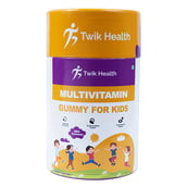 1 - Twik Health Kids Multivitamin,  60 gummies  Orange 