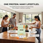 9 - AS-IT-IS Nutrition ATOM Plant Protein Complex, 2.2 lb Choco Hazel Fusion